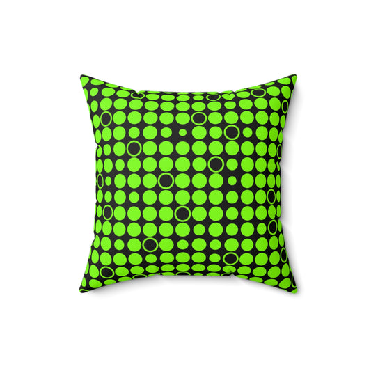 'Dots' Spun Polyester Square Pillow