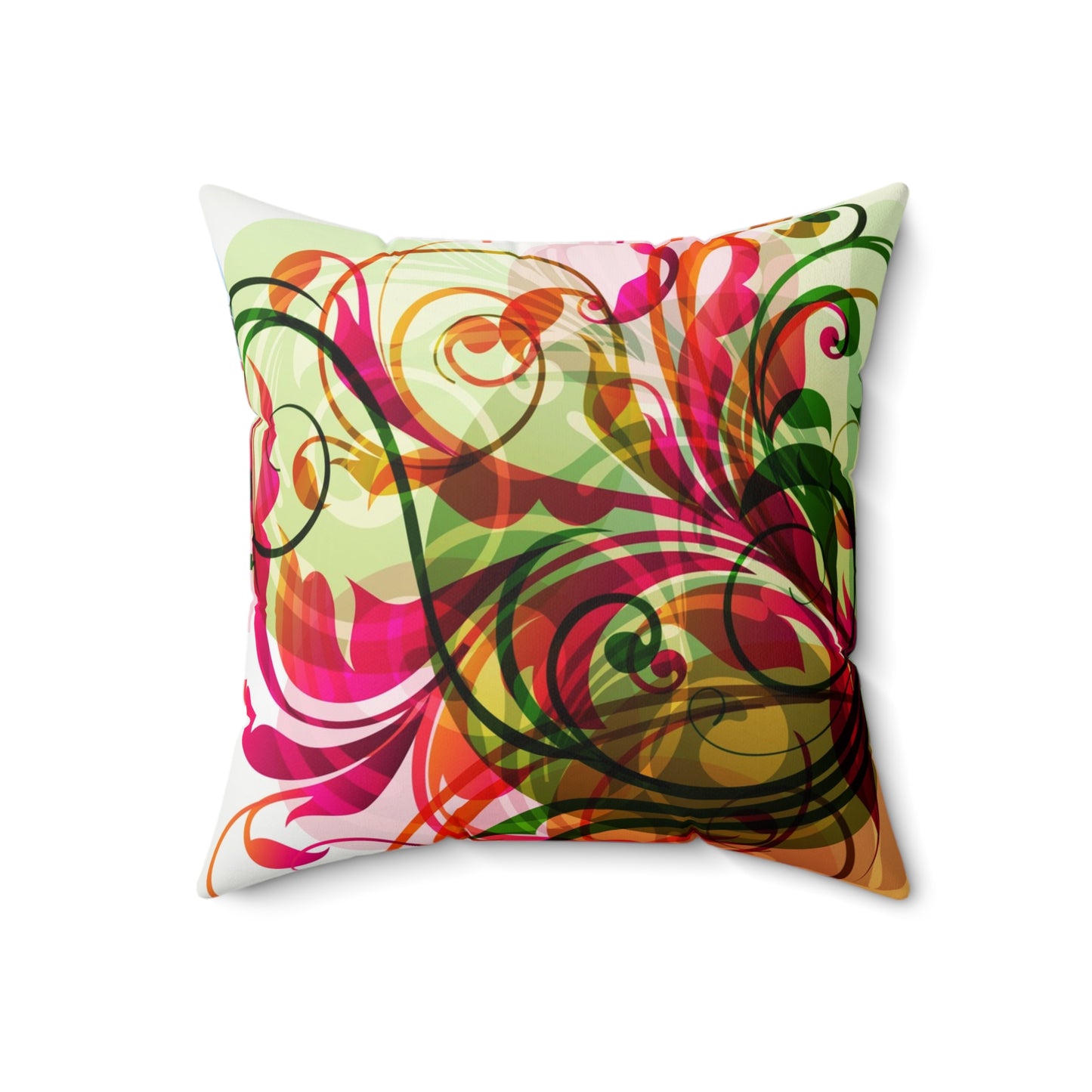 Spun Polyester Square Pillow