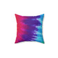 'Tye Dye' Spun Polyester Square Pillow