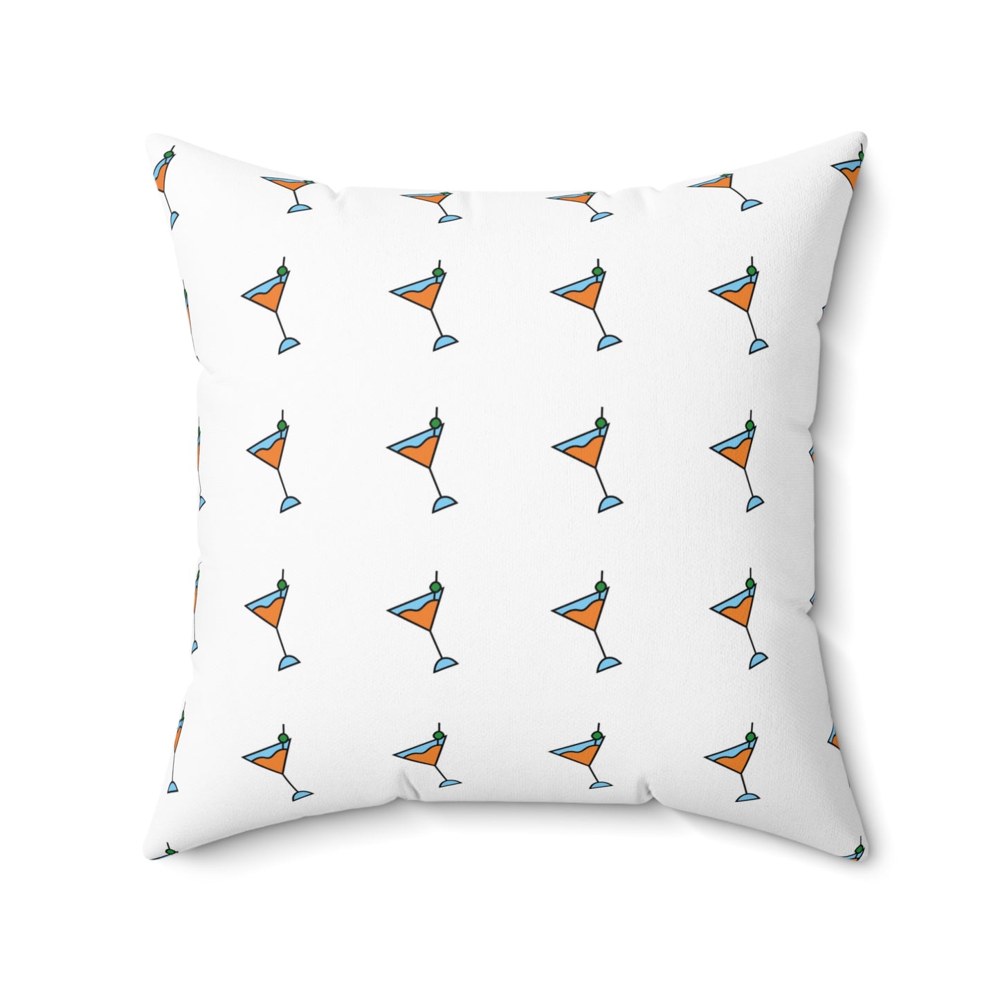 'Rita' Spun Polyester Square Pillow