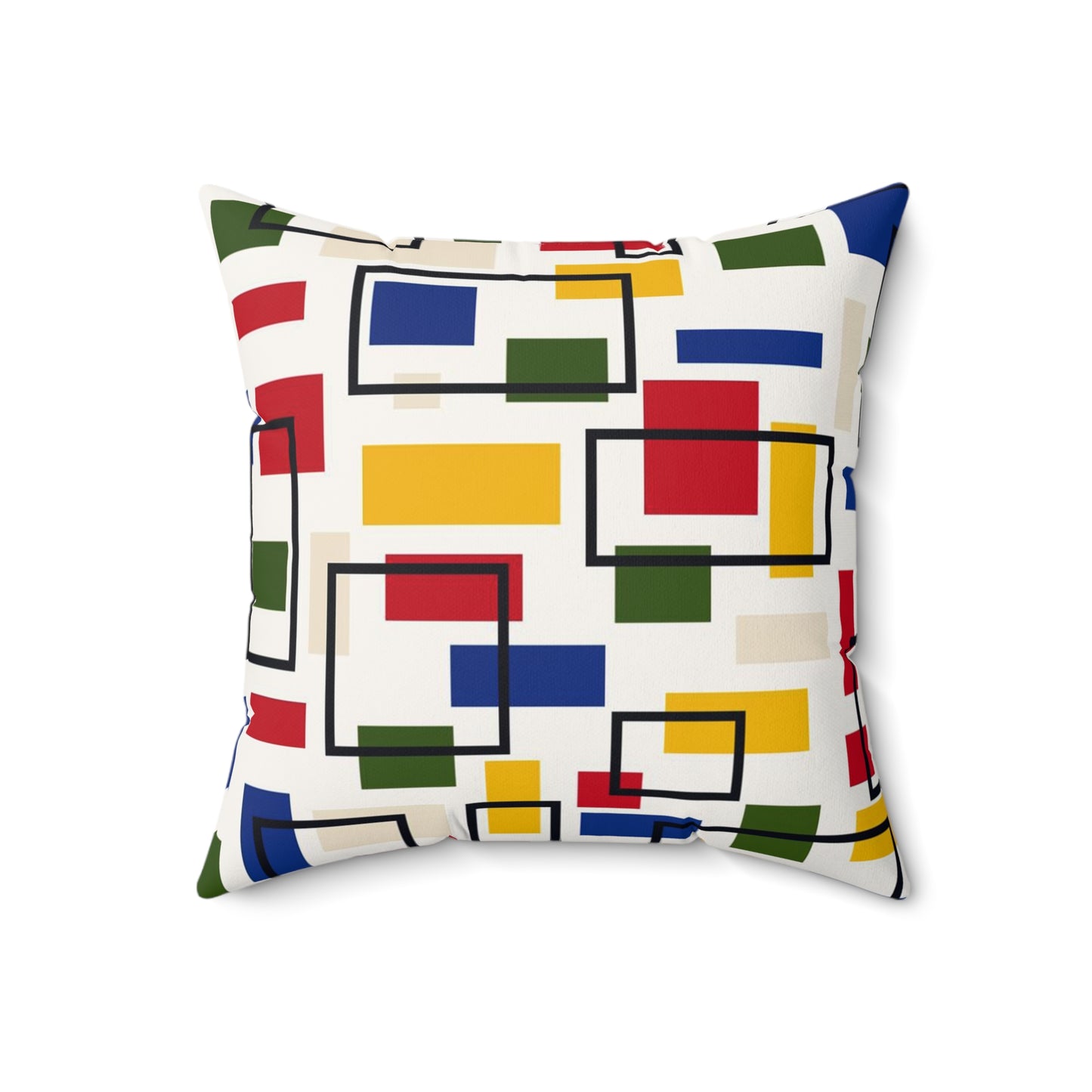 Retro-a-GoGo Spun Polyester Square Pillow