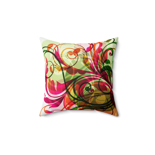 Spun Polyester Square Pillow