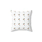 'Rita' Spun Polyester Square Pillow