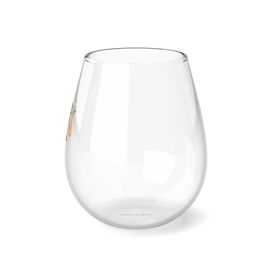 'Legs' Stemless Wine Glass, 11.75oz