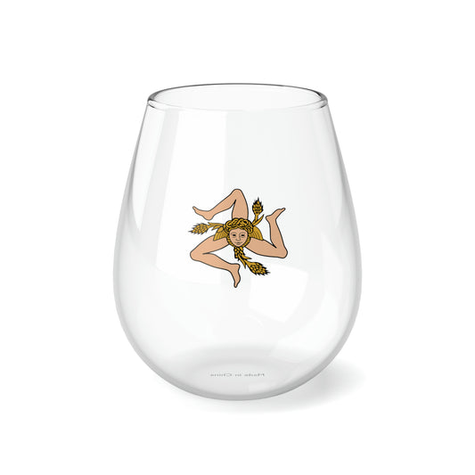 'Legs' Stemless Wine Glass, 11.75oz