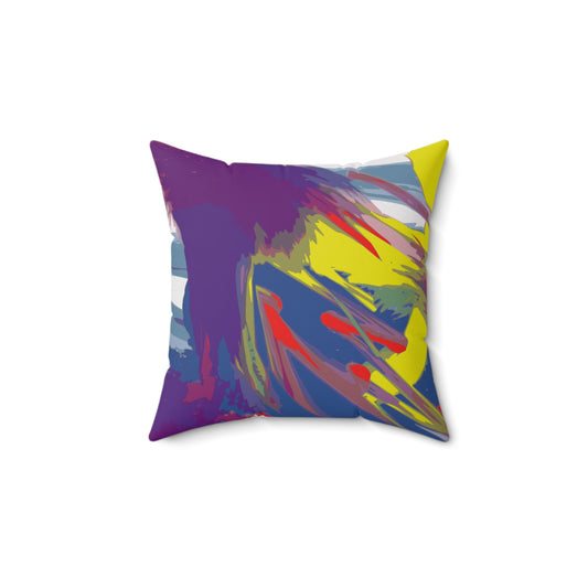 'Cool' - Spun Polyester Square Pillow