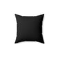 Classic M Spun Polyester Square Pillow