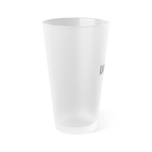 Limit 5 Frosted Pint Glass, 16oz