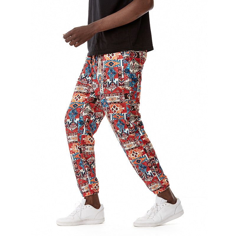 Men's Bohemian Trousers Casual Pants