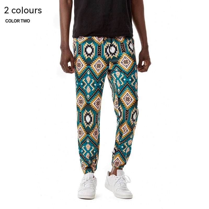 Men's Bohemian Trousers Casual Pants