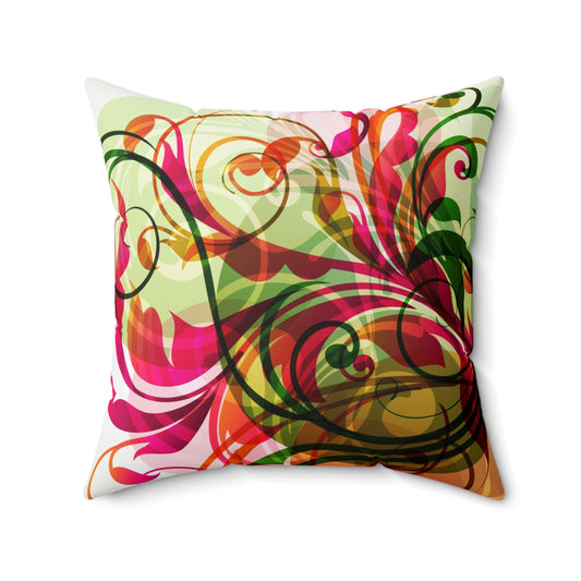 Spun Polyester Square Pillow