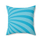 60's Spun Polyester Square Pillow