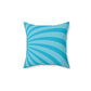 60's Spun Polyester Square Pillow