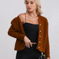 Women's Fashionable Knitted Twist Coat