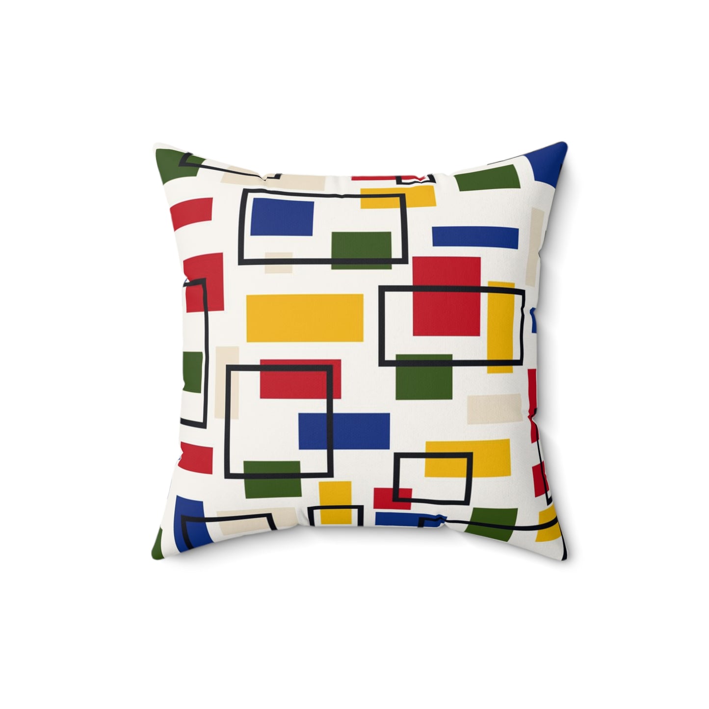 Retro-a-GoGo Spun Polyester Square Pillow