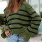 V-neck Large Lapel Short Knitted Women's Top