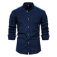 All-matching Fashion Colorblock Long-sleeved Top For Men