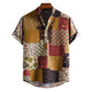 Men's Loose Cotton And Linen Casual Shirt