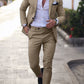 Men's Plus Size Two-piece Suit