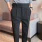 Men's Wear High-grade Straight-leg Trousers