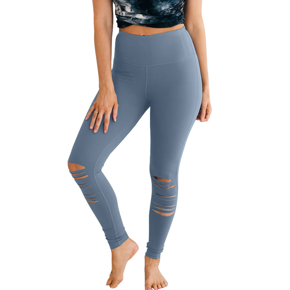Women's Solid Color Casual Yoga Pants