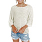 Top Bell Sleeve European And American Sweater