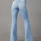 Fashion Temperament Wide-leg Jeans Women