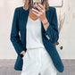 Women's Elegant Slim Corduroy Suit Jacket