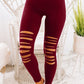 Women's Solid Color Casual Yoga Pants