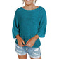 Top Bell Sleeve European And American Sweater