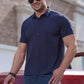 New Plus Size Men's Stretch Thin Short Sleeve Shirt