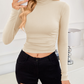 New High Neck long Sleeve Bottoming Shirt