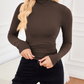 New High Neck long Sleeve Bottoming Shirt