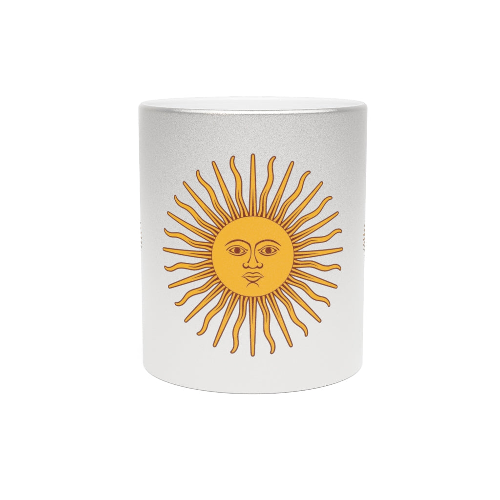 Sun - Metallic Mug (Silver\Gold)