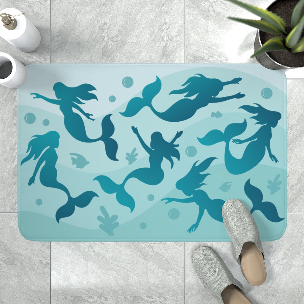 Mermaids - Memory Foam Bath Mat