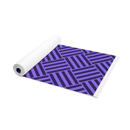 Purple Tile Yoga Mat
