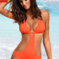 Women's solid color sexy swimsuit