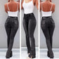 Stretch Hip Flared Pants South American Style Wide-Leg Pants