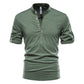 Solid Color Middle Sleeve Men's T-shirt Casual
