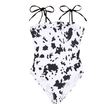 Sling cow spotted swimsuit