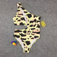 One-Piece Swimsuit Leopard Print