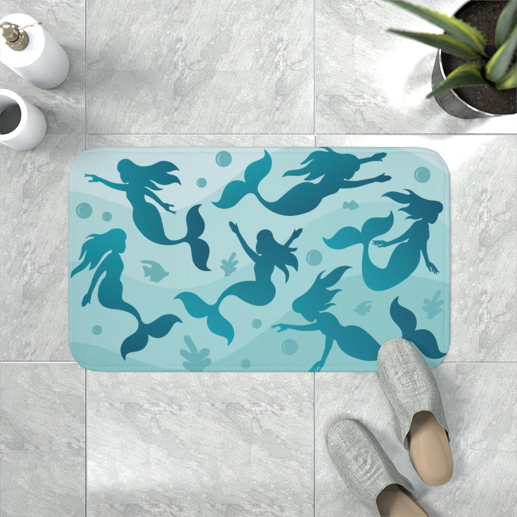 Mermaids - Memory Foam Bath Mat