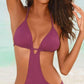 Women's solid color sexy swimsuit