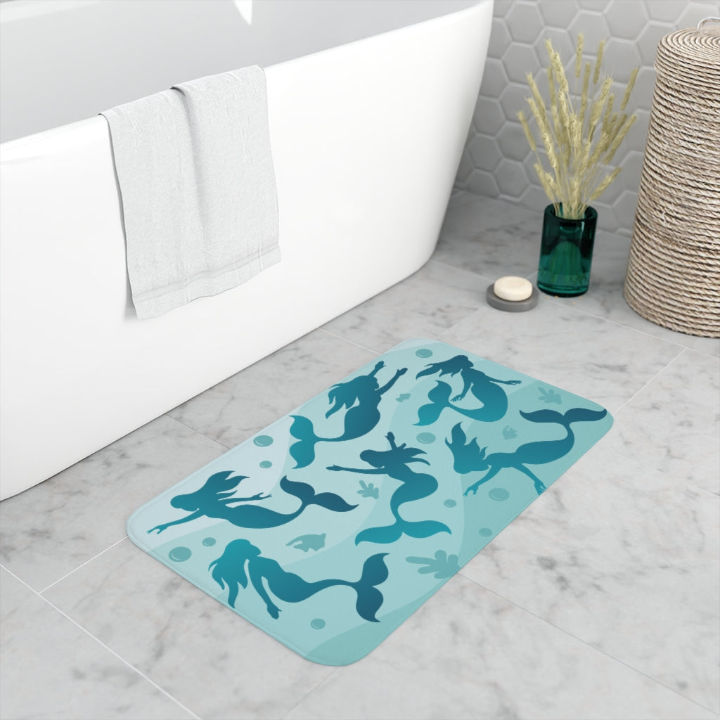 Mermaids - Memory Foam Bath Mat