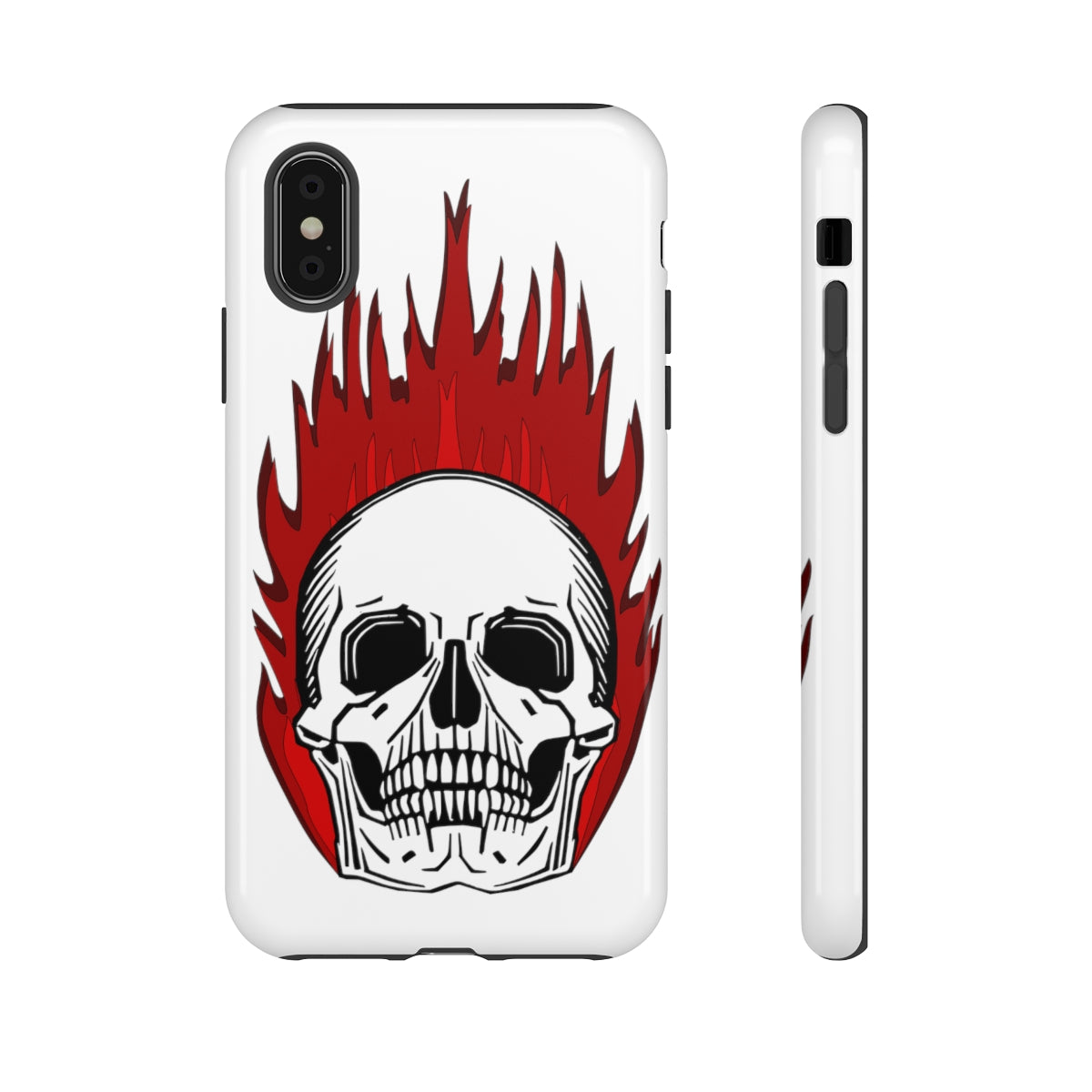 Tough Cases-Flaming Skull