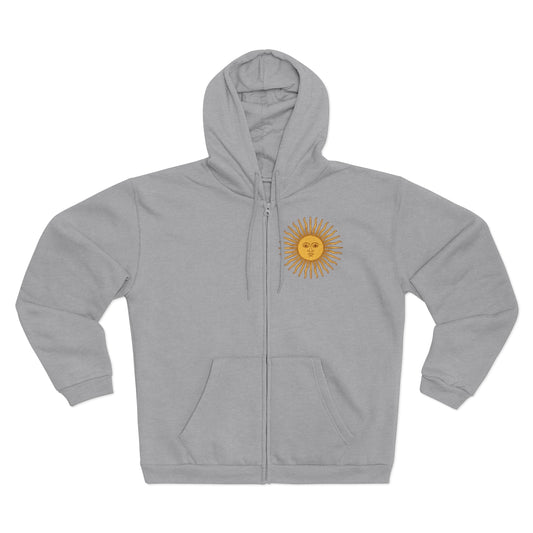 Sunshine - Unisex Hooded Zip Sweatshirt