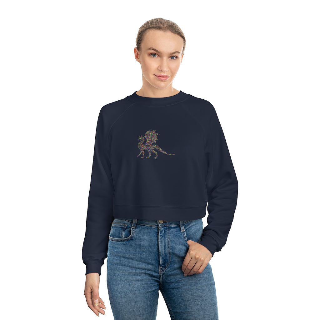 Women's Raglan Pullover Fleece Sweatshirt