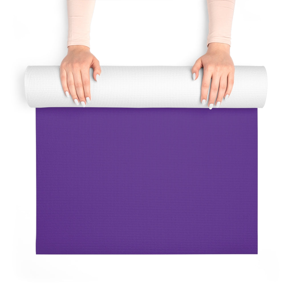 Purple Tri Leg Yoga Mat
