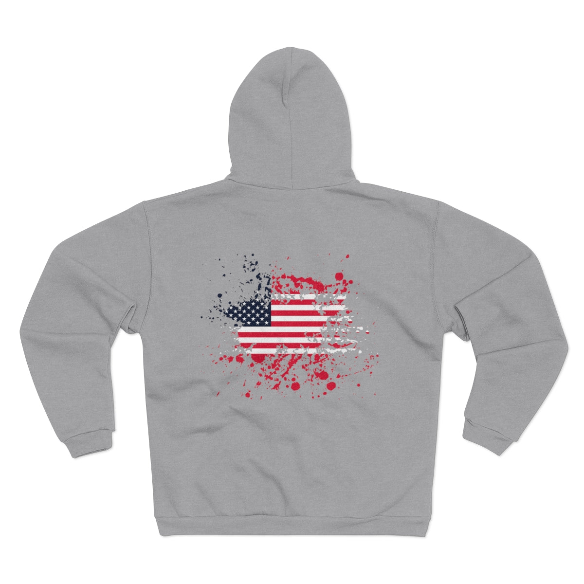 Old Glory - Unisex Hooded Zip Sweatshirt