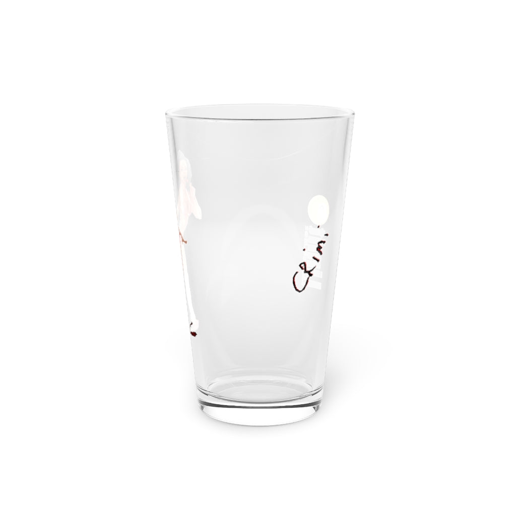 MC Collection "Girl With Sucker" - Pint Glass, 16oz